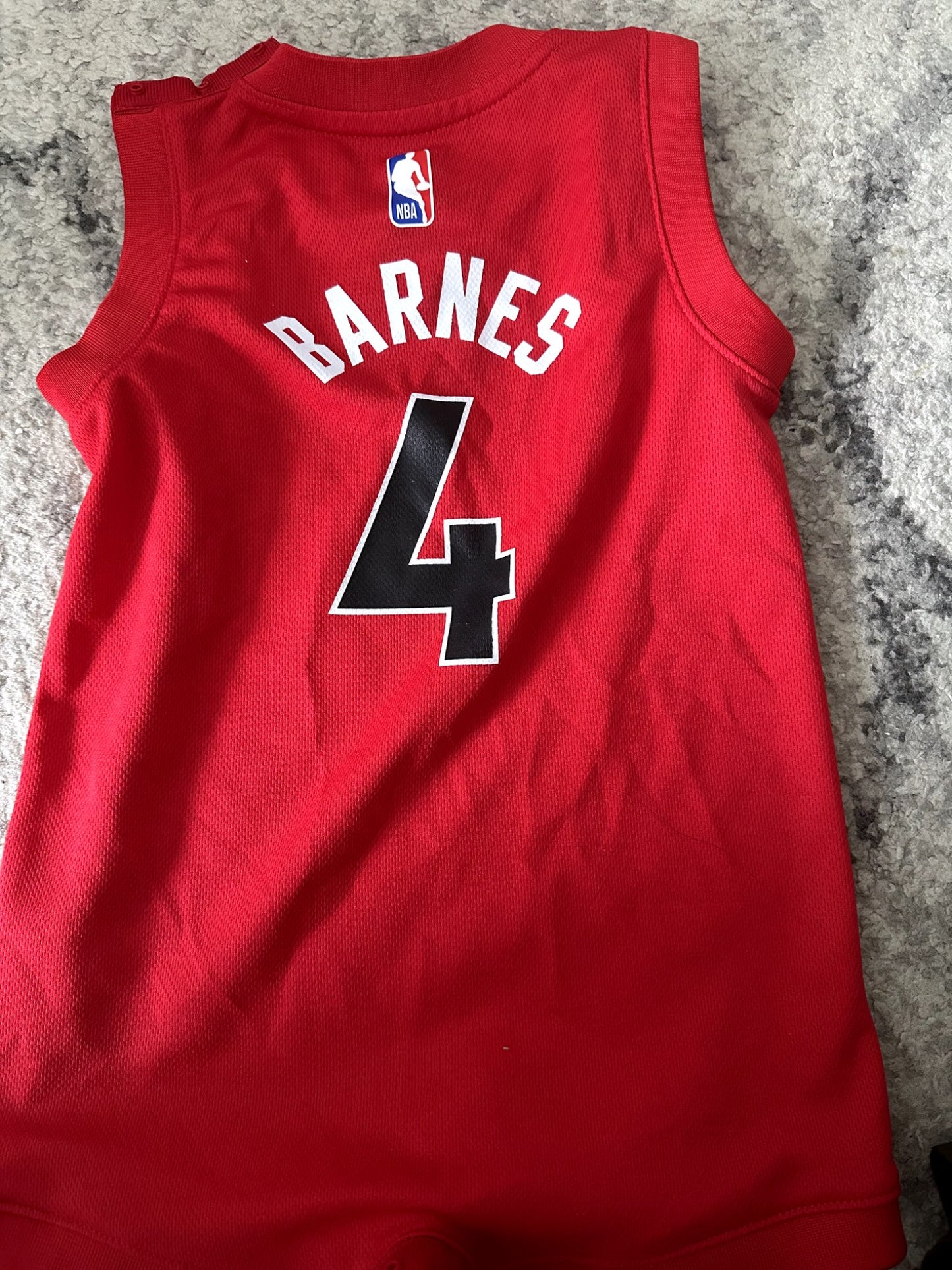 NBA Raptors Onesie Jersey - 24M, Kids 24 Month (18-24M)
