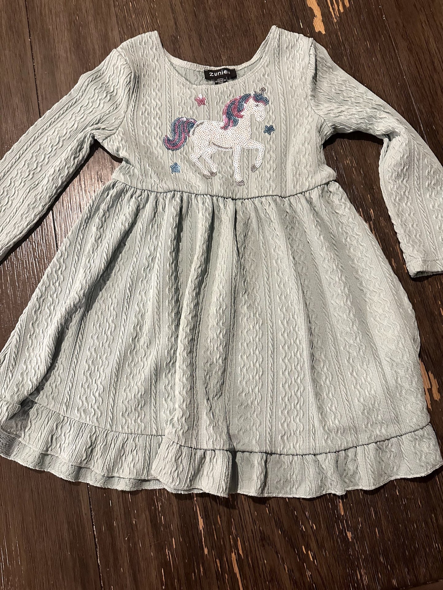 Zunie Unicorn Dress - 4T, Kids 4/4T