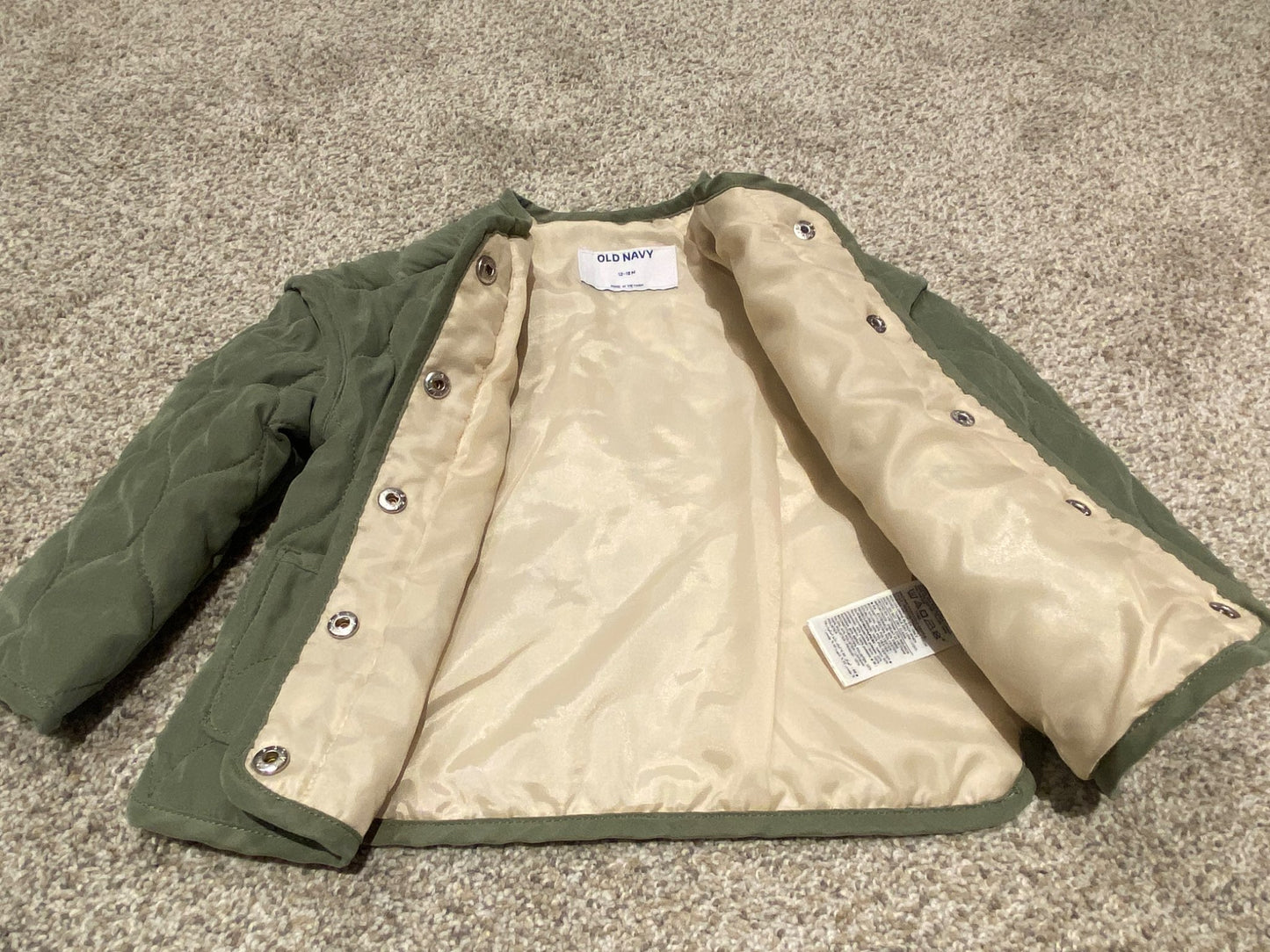 12-18 months lined jacket, Kids 18 Month (12-18M)