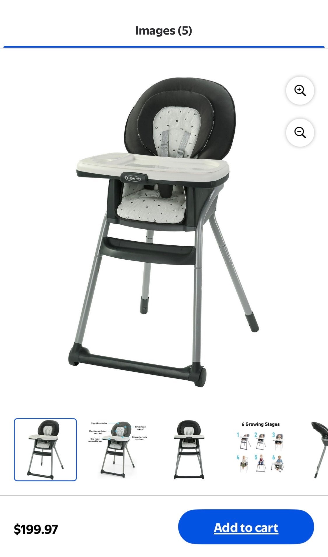 Graco 6-in-1 high chair