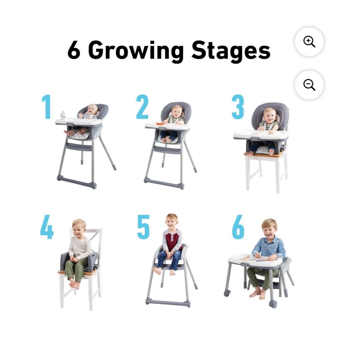 Graco 6-in-1 high chair