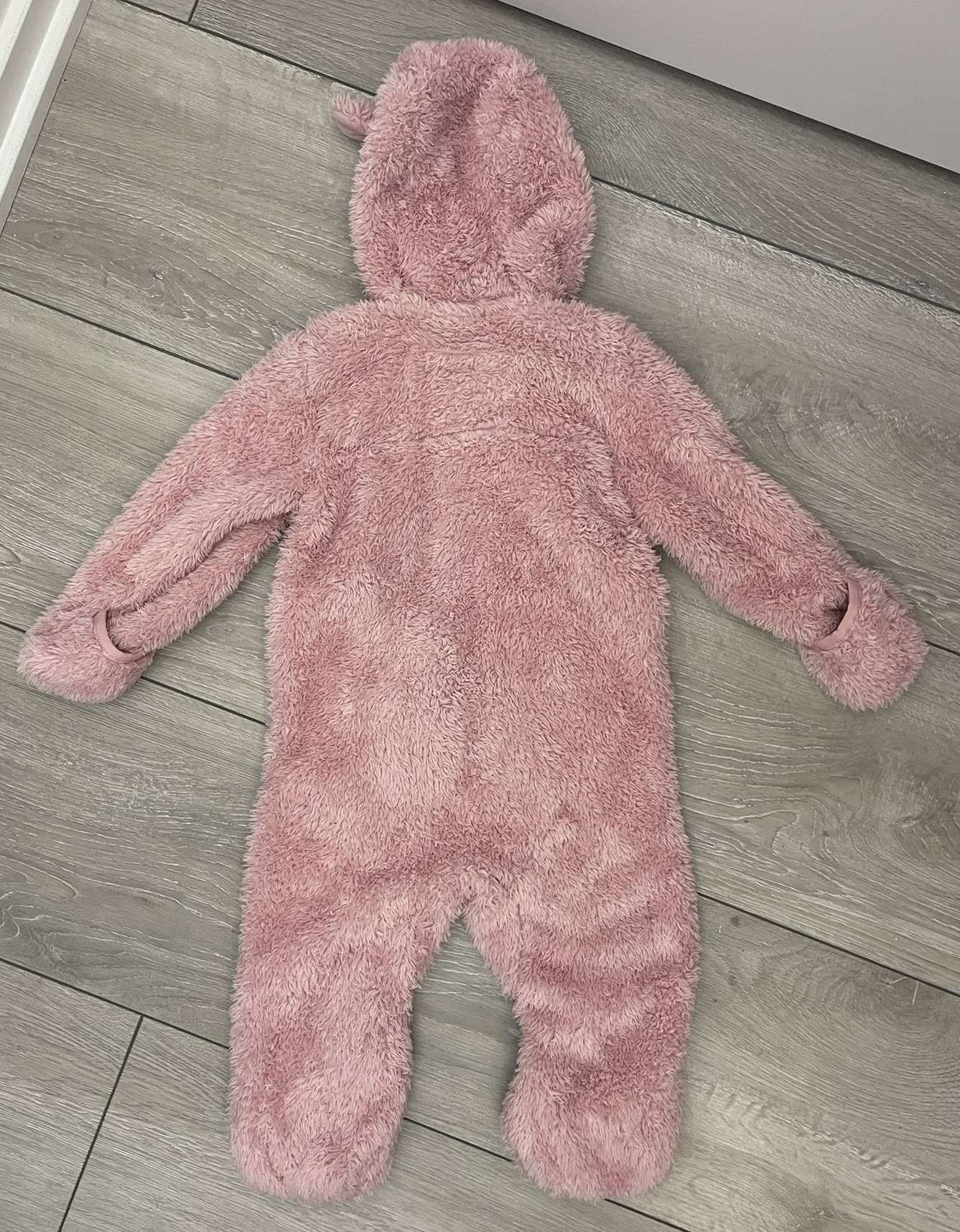 North Face Campshire Pink One-Piece Baby Bunting Suit, Kids 12 Month (9-12M)