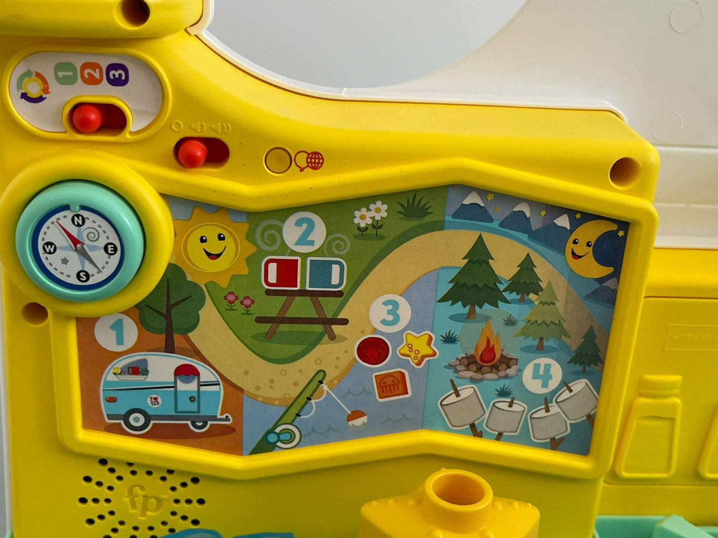 Fisher-Price Laugh & Learn 3-in-1 On-the-Go Camper