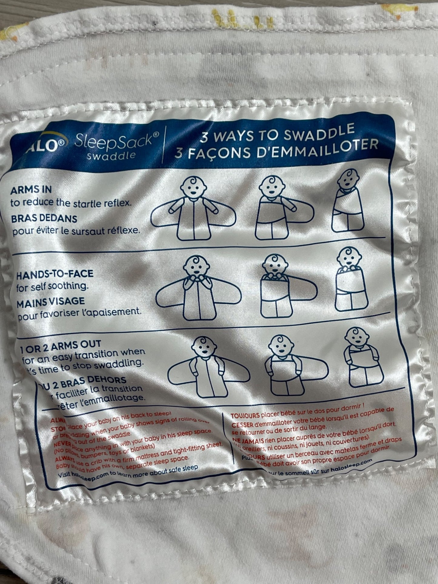 Halo Sleep Sack Swaddle, Newborn, 0-3 Months (Newborn)