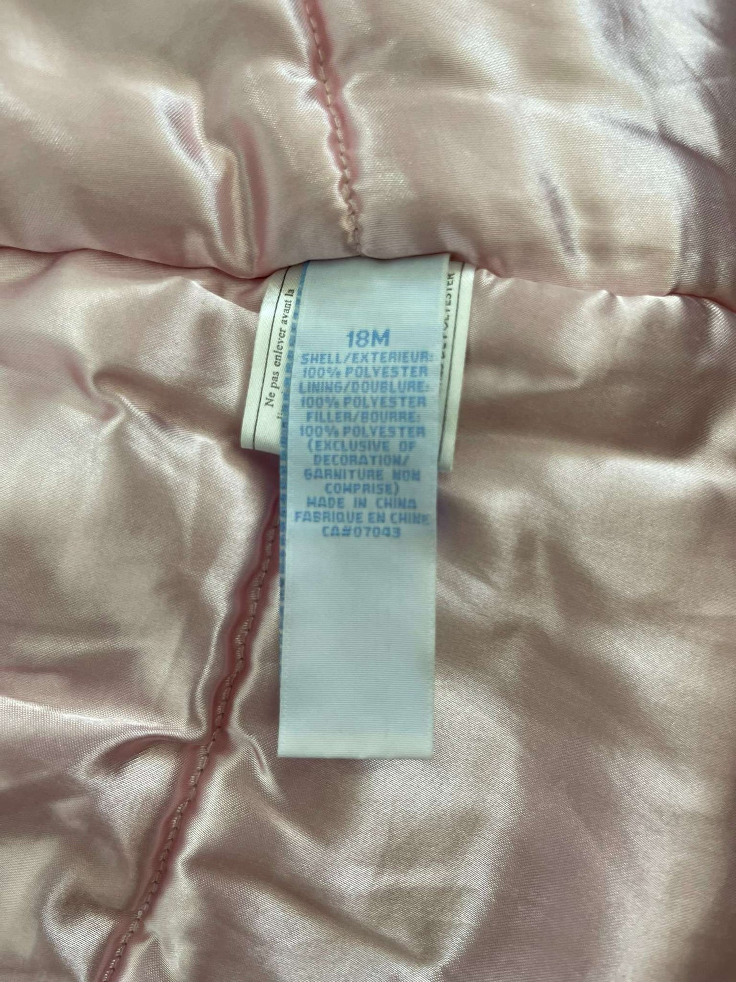 2 Jackets - Baby Gap Light Windbreaker & Bon Bebe Winter Coat, Kids 18 Month (12-18M)