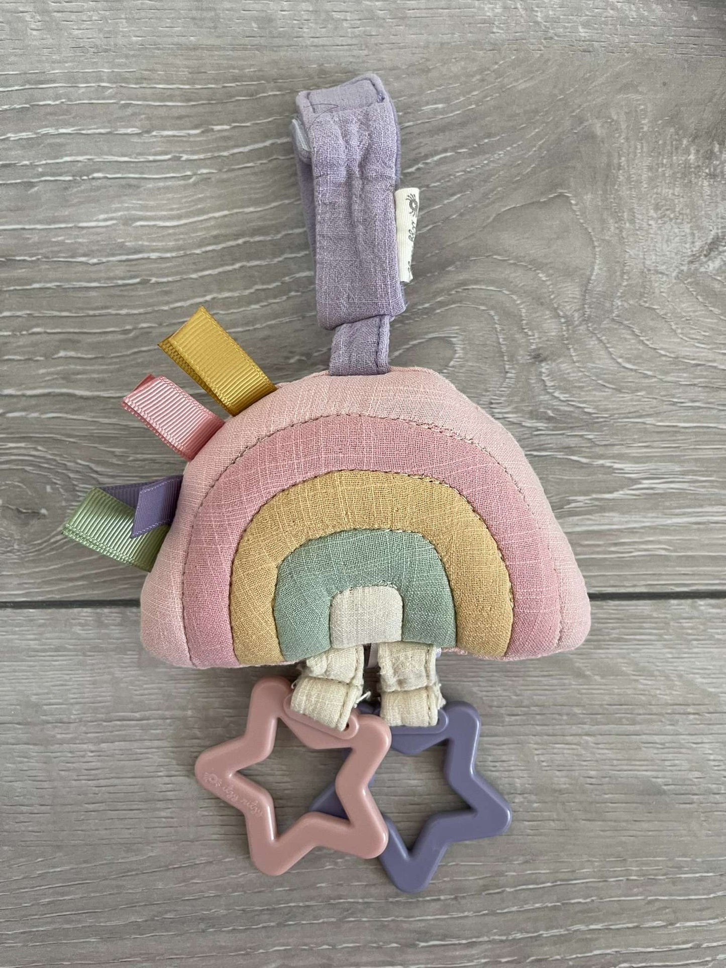3 Soft Infant Attachable Travel Toys