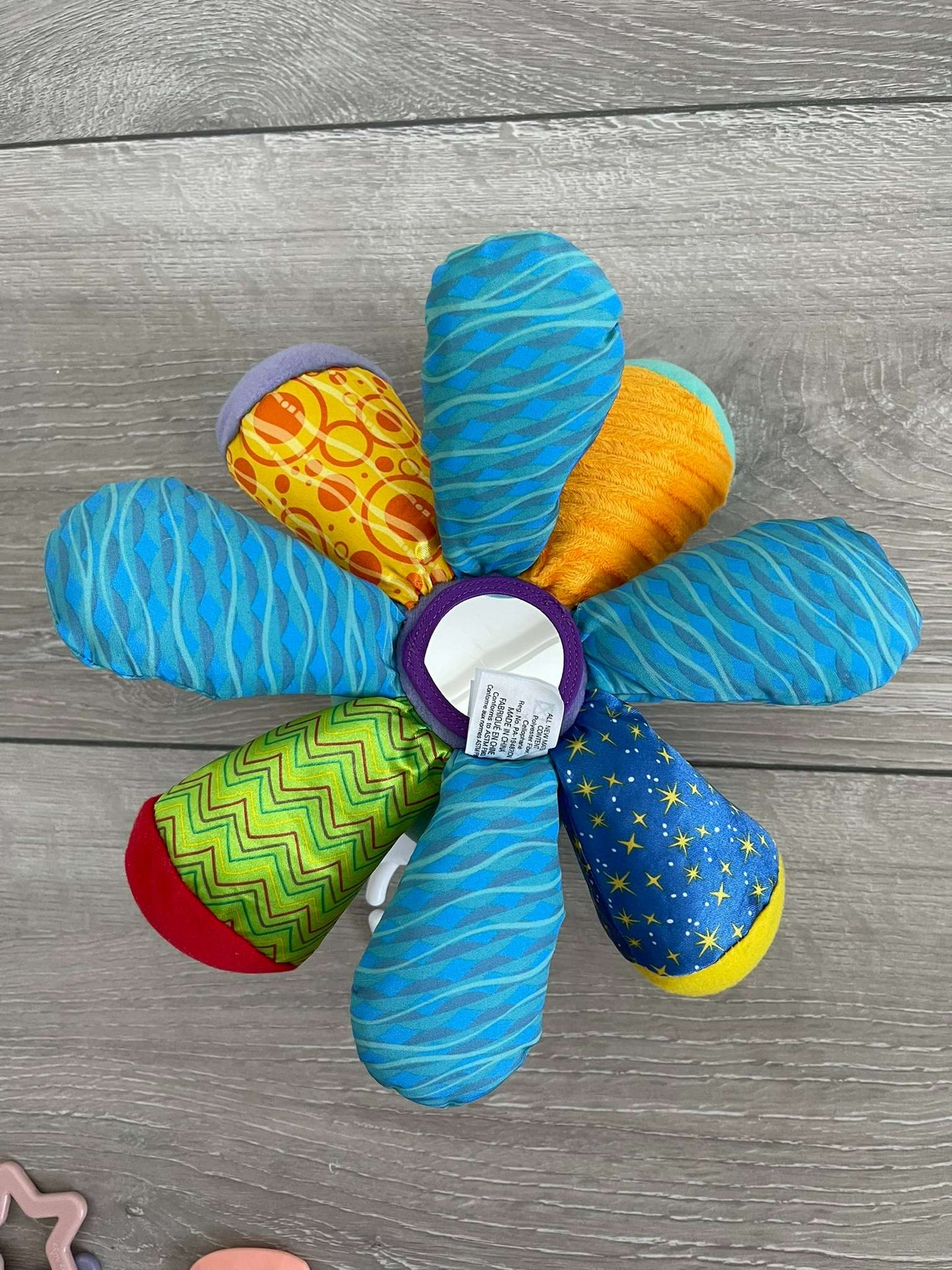 3 Soft Infant Attachable Travel Toys