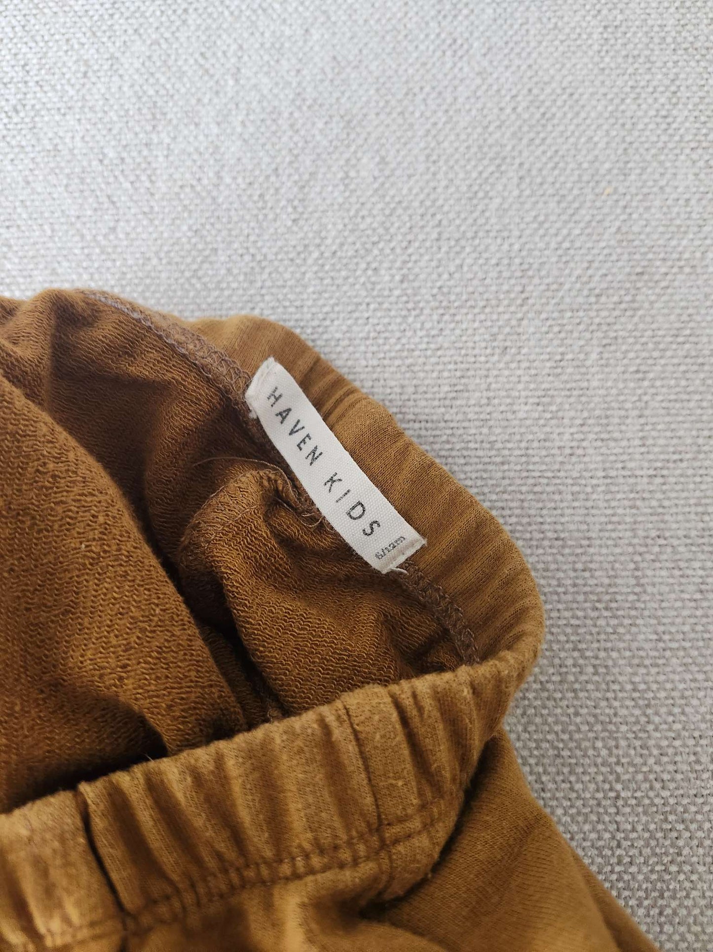 Haven Kids, bamboo baby jogger pants, 6-12M, EUC, Kids 9 Month (6-9M)