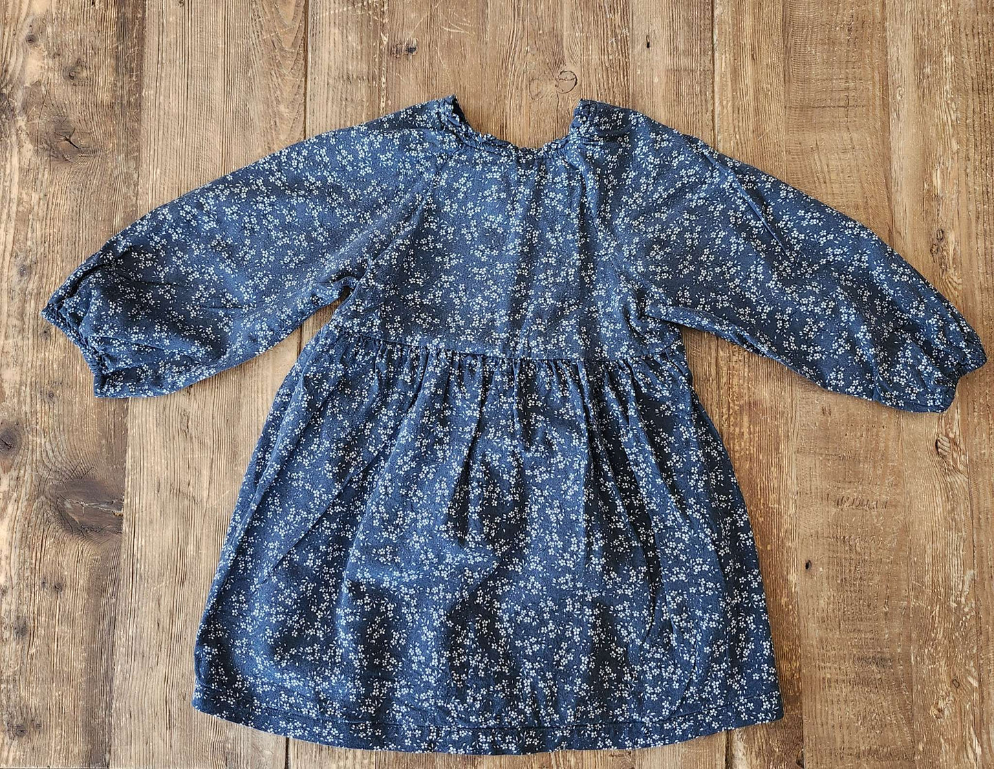 Zara floral navy dress, 4-5T, VGUC, Kids 4/4T