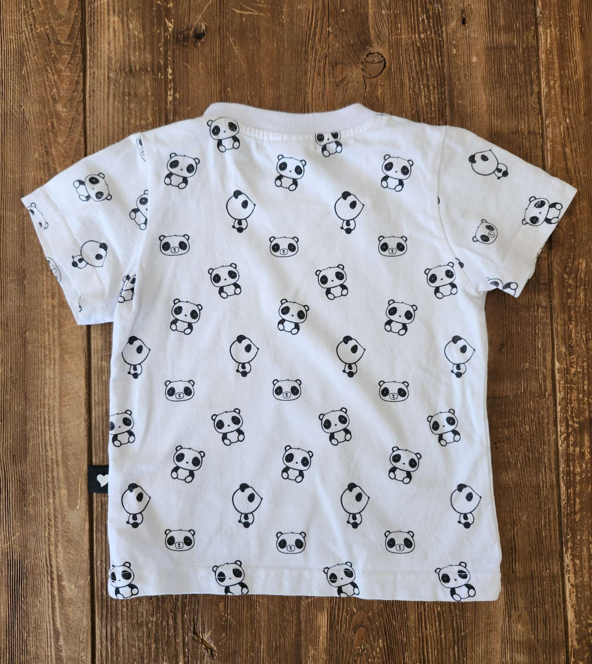 Panda t-shirt, 6-12M, EUC, Kids 9 Month (6-9M)