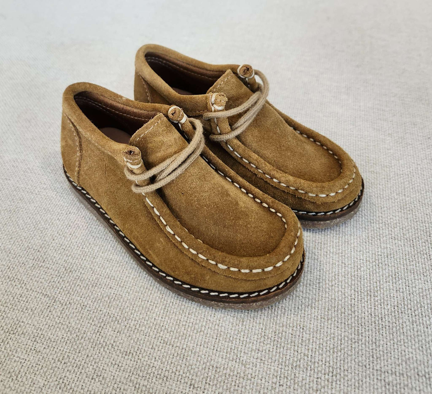 Zara, suede chukas, Size EUR 22 (US 6.5), NWOT, Shoes 6.5 (Walkers:12-24 mth)