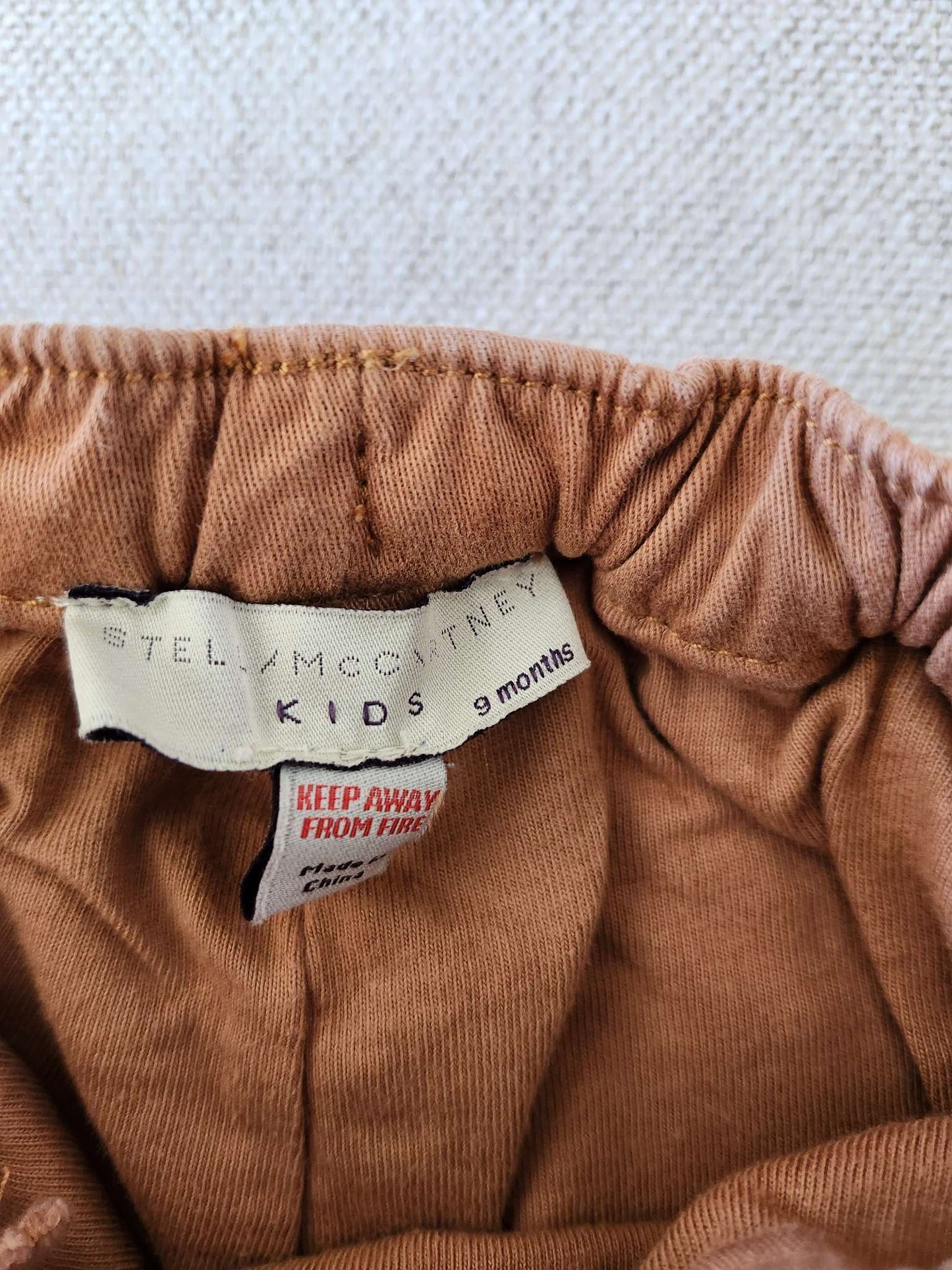 Stella McCartney cargo pants, 9M, like new, Kids 9 Month (6-9M)
