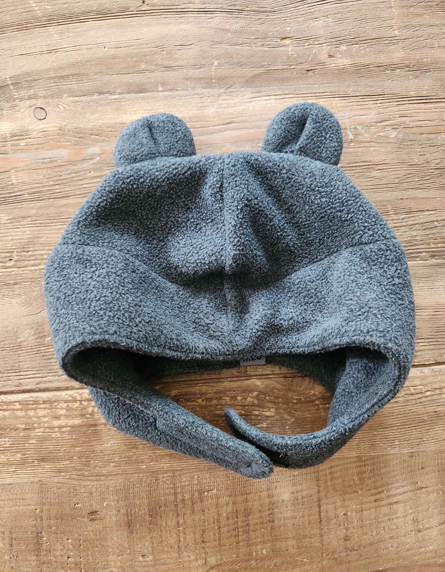 MEC bear cub hat, XS (approx. 1-2T), grey