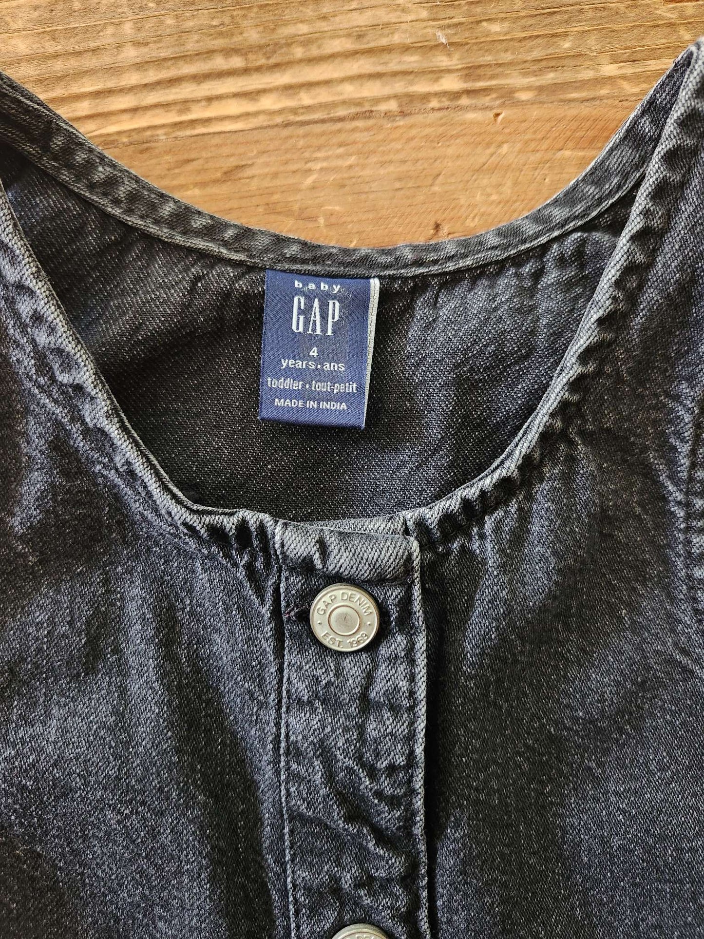 Gap denim dress, 4T, like new, Kids 4/4T