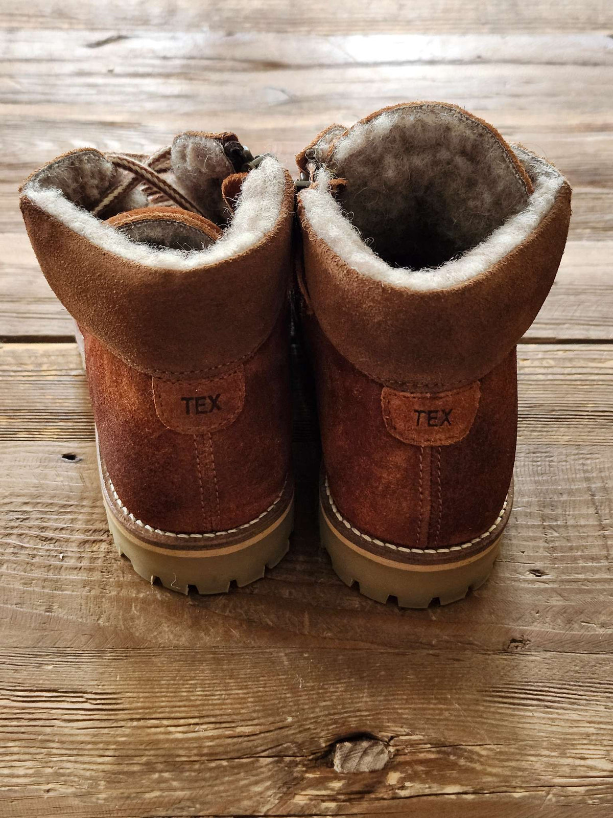 Petit Nord kids shearling boots, size 10 US (size EUR 27), like new, Shoes 10 (Toddler:2-4yr)