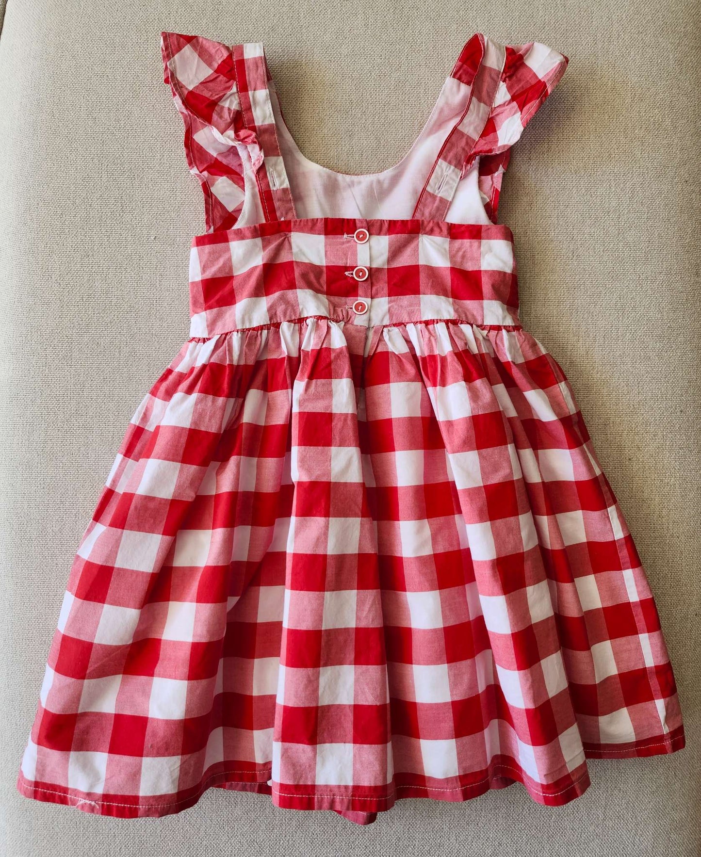 Max Studio red gingham dress, 4T, Kids 4/4T
