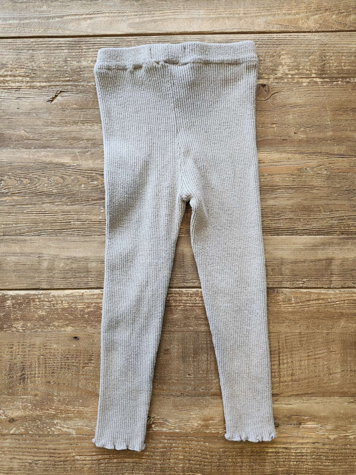 Zara, girls knit ribbed leggings, 5T, Kids 5/5T