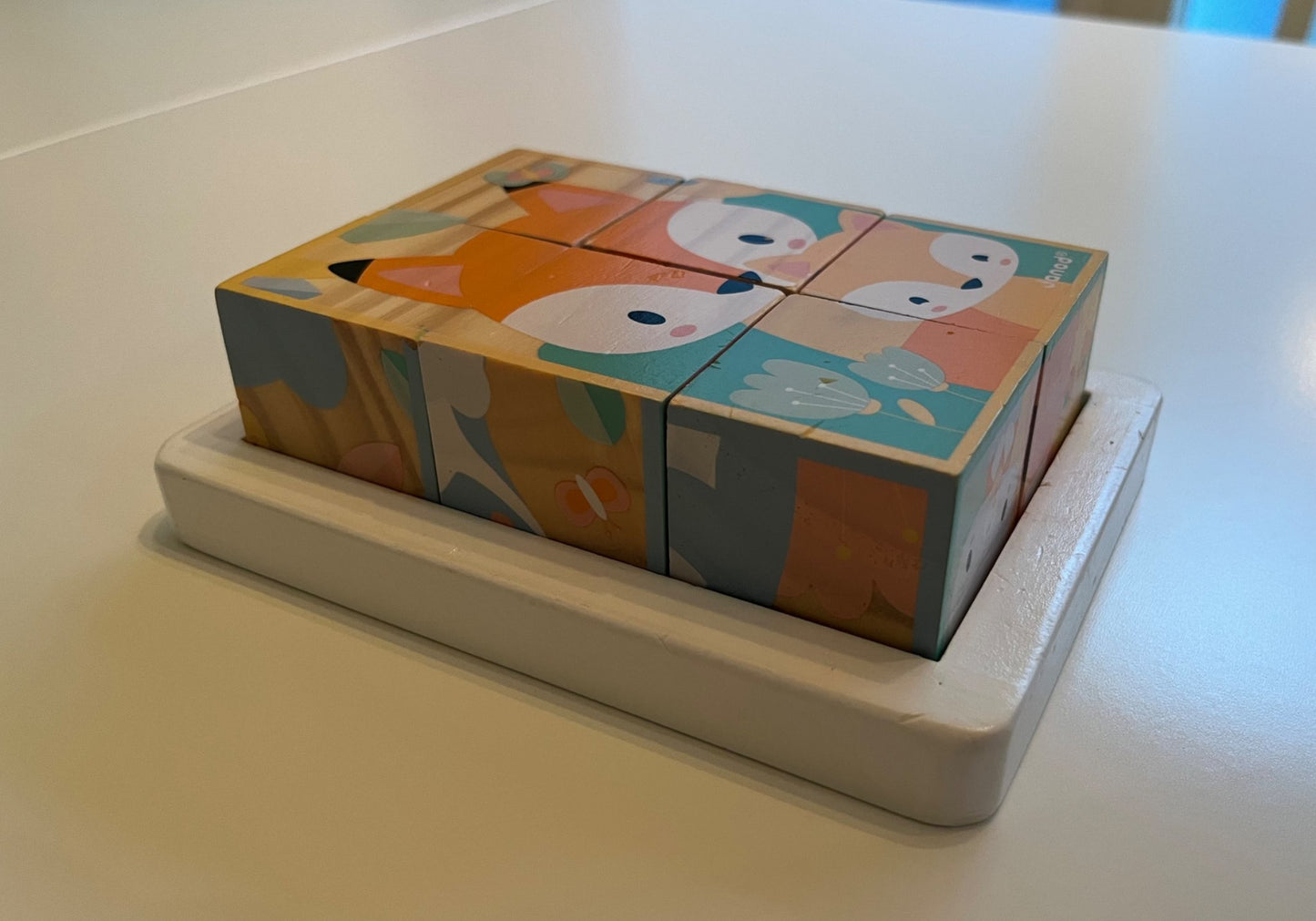Janod - Pure Six - Block Tray