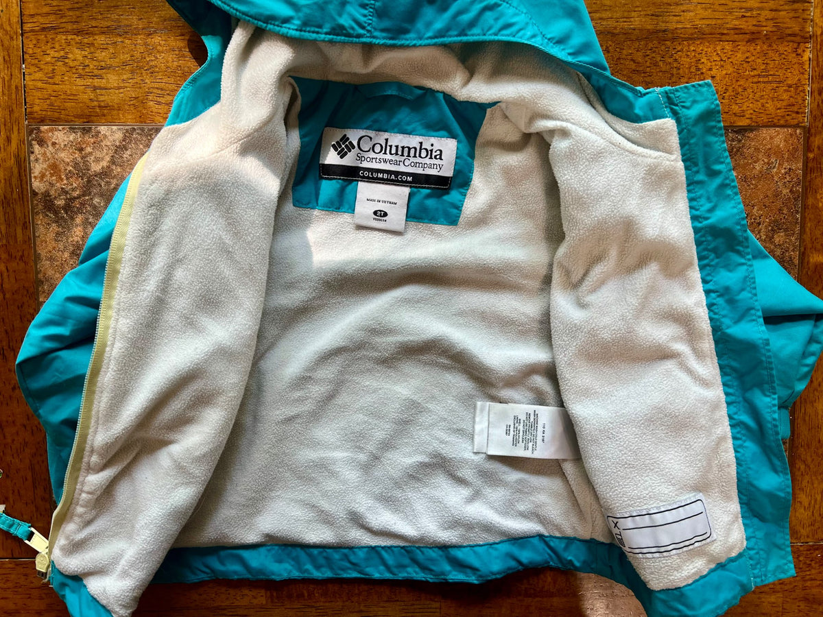 Columbia shell jacket with lining, Kids 2T