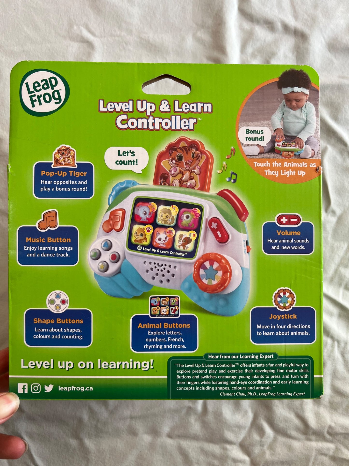 New in Box - Leap Frog Level Up and Learn Controller - retail $20