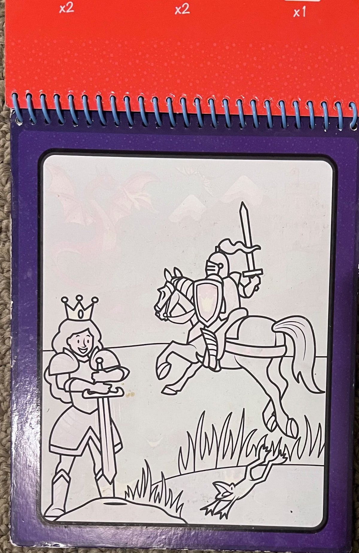 Water Wow book with extra pen