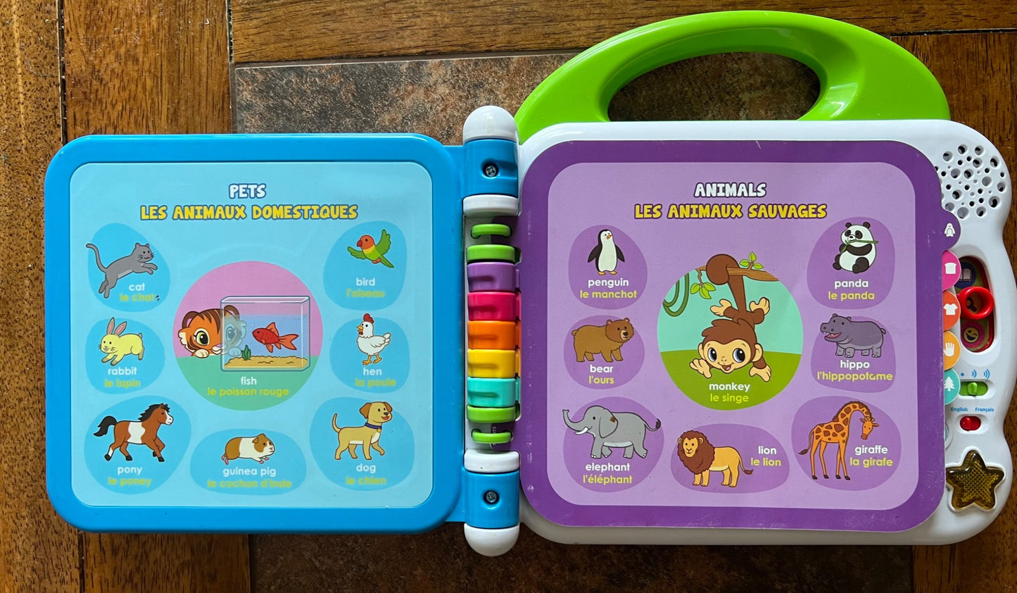 Leap Frog Learning Friends 100 Words bilingual book