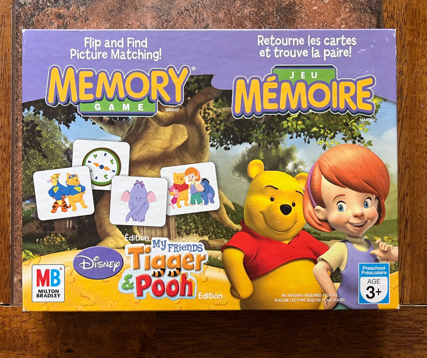 Disney Winnie the Pooh memory matching game