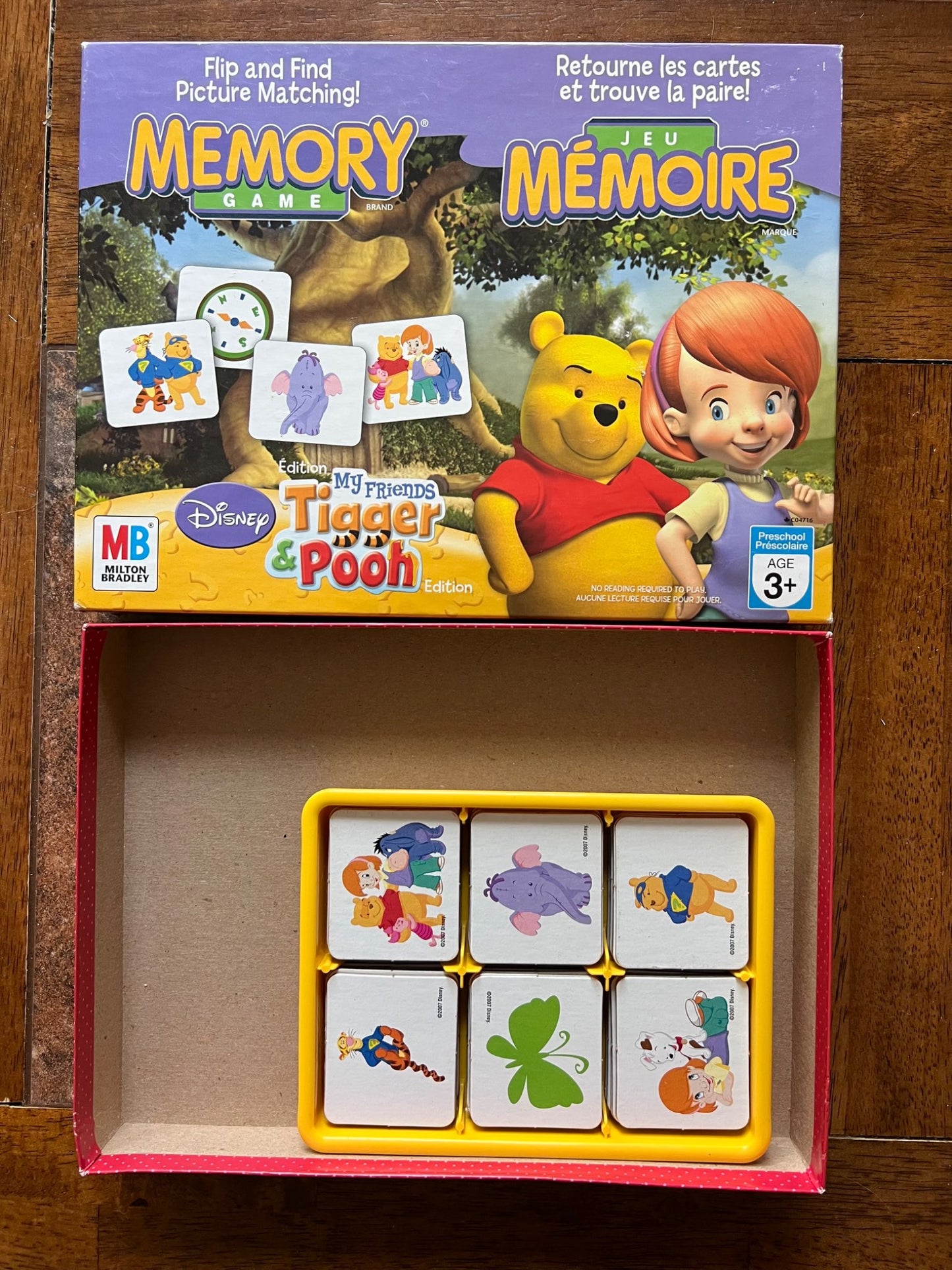 Disney Winnie the Pooh memory matching game