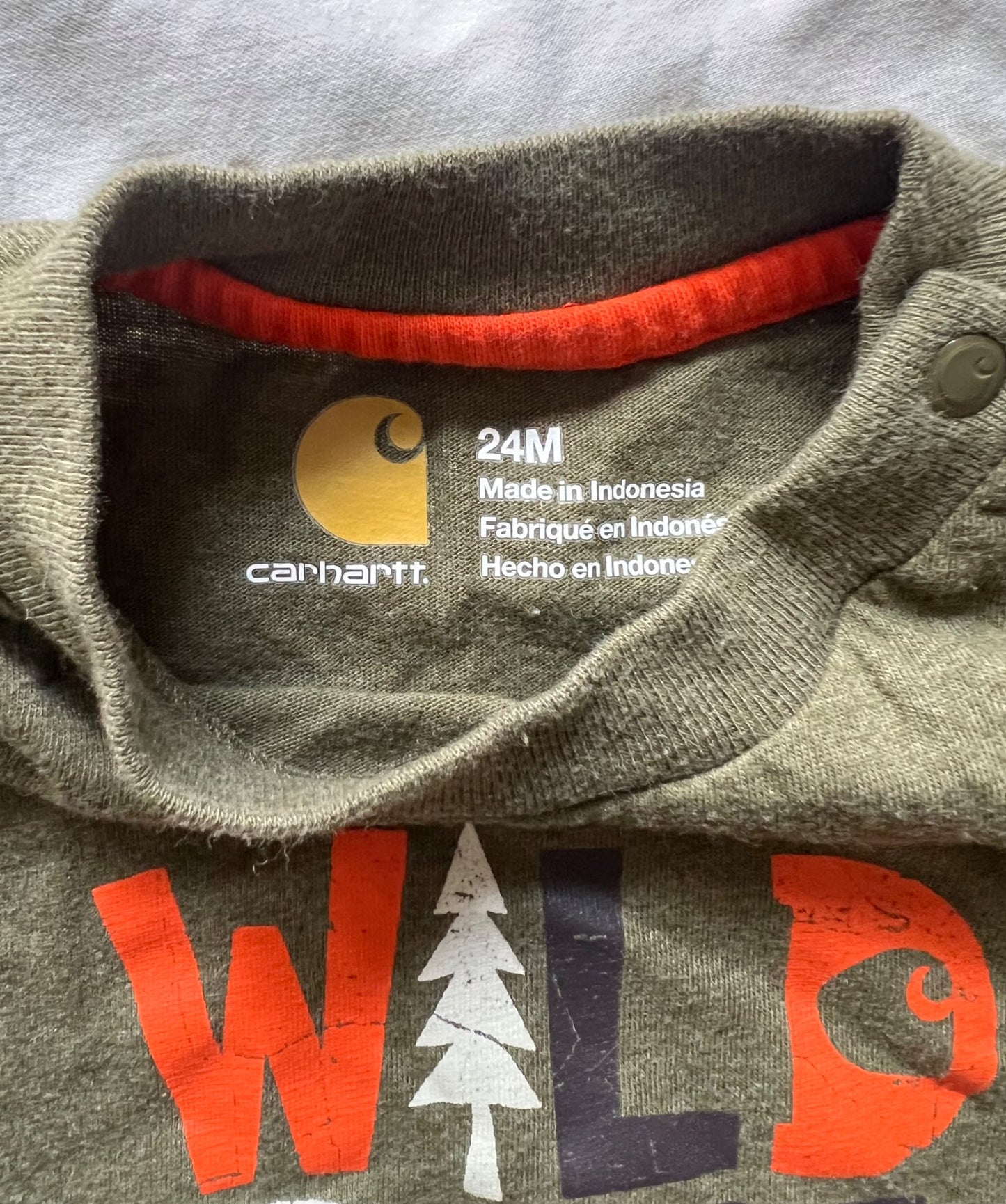 Bundle Carhartt bodysuits, Kids 24 Month (18-24M)