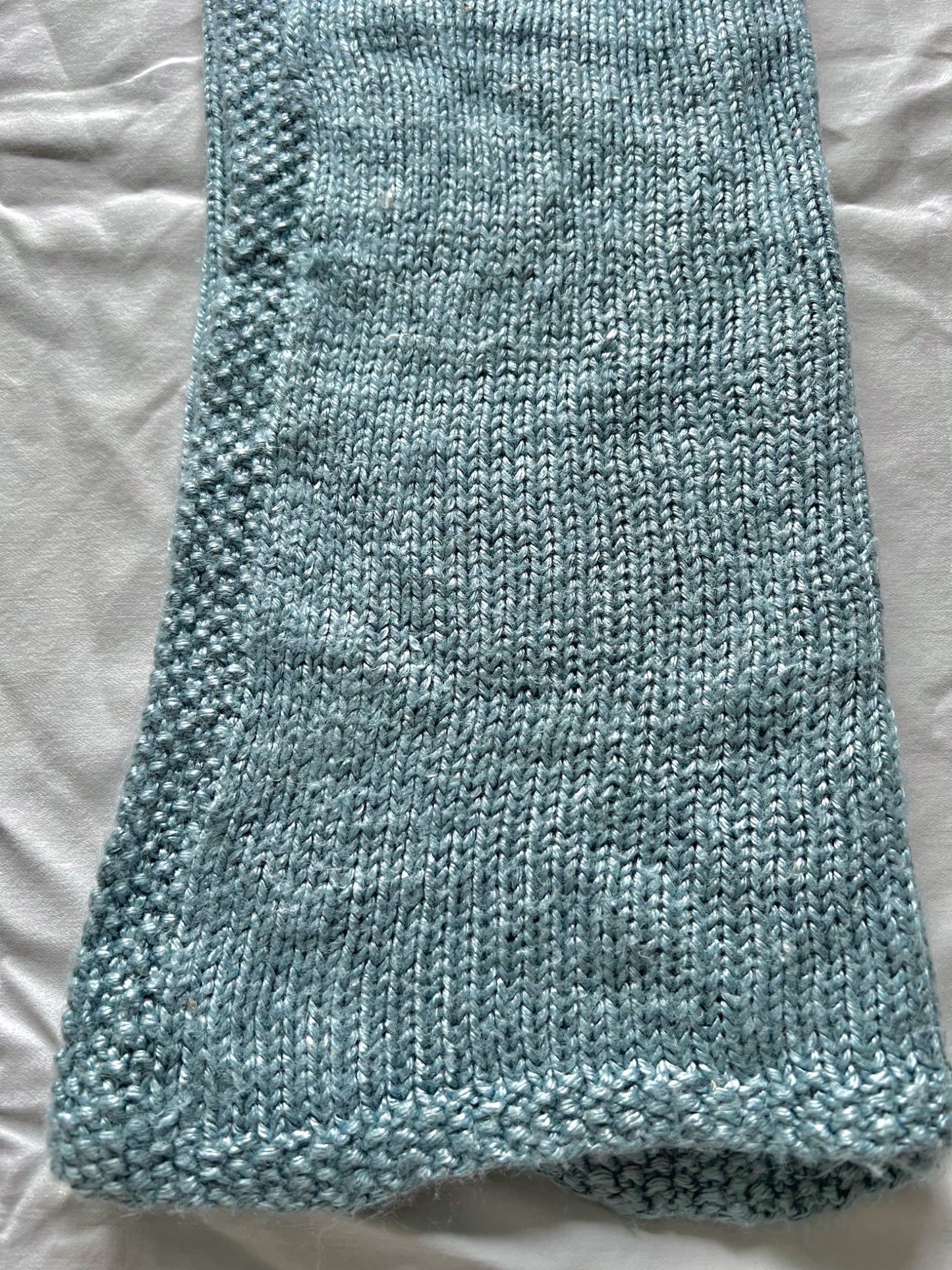 Silk/cashmere car seat blanket