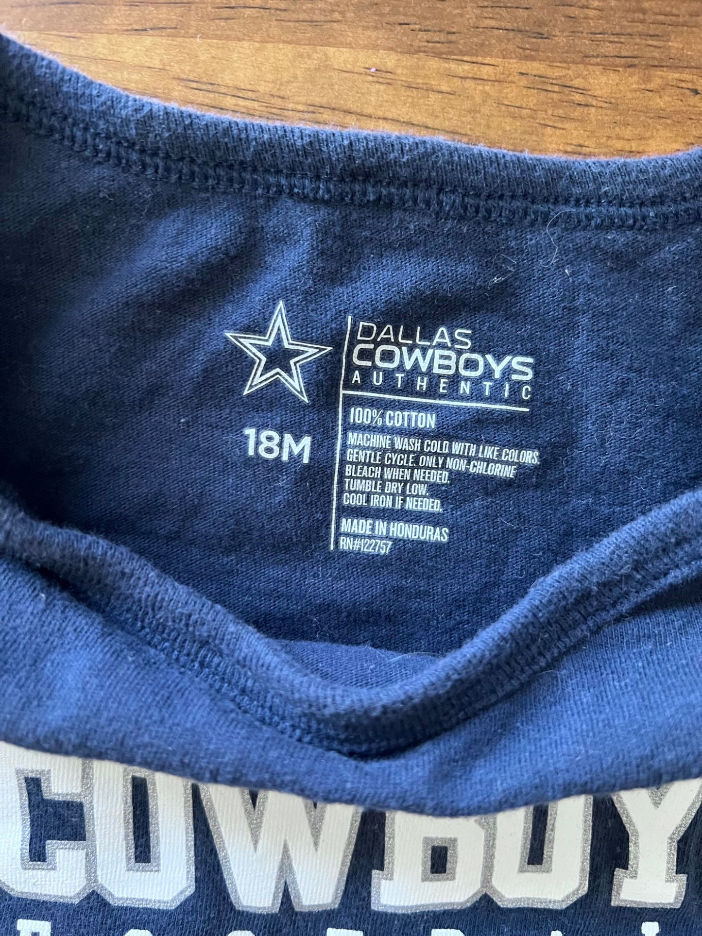 Dallas Cowboys bundle 12-24m, Kids 18 Month (12-18M)