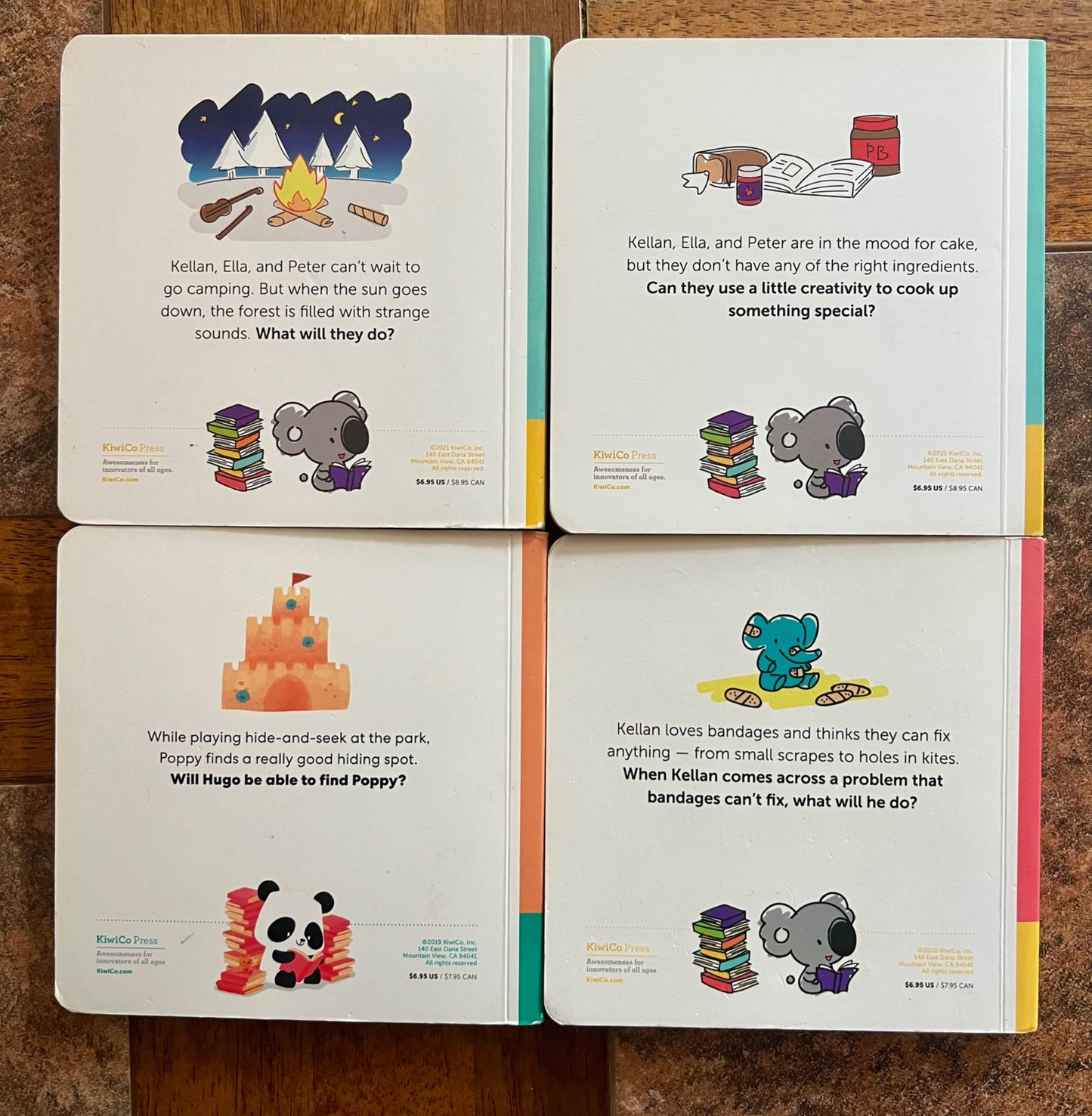 KiwiCo board book bundle: Kellan the koala stories