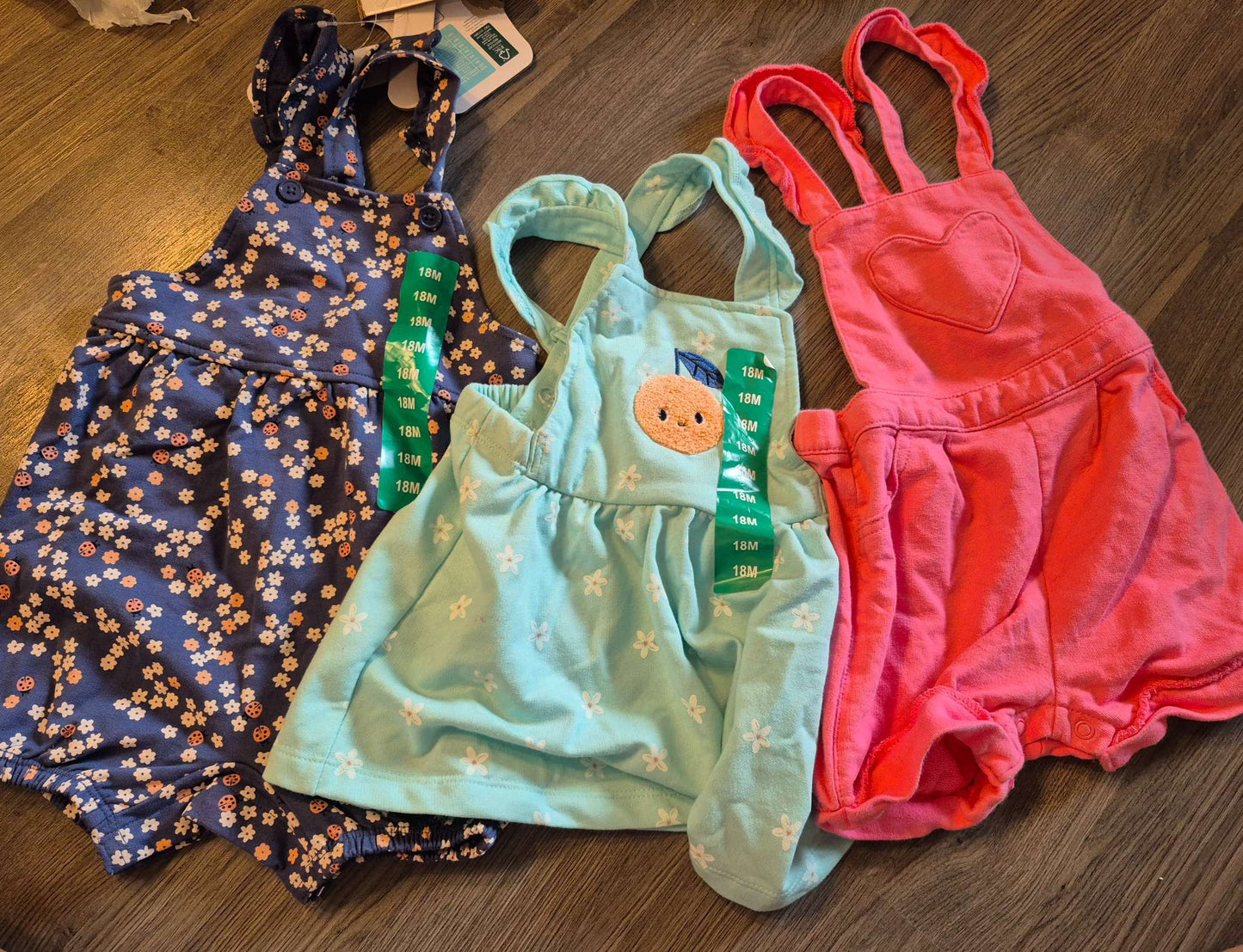 18m three overalls, Kids 18 Month (12-18M)