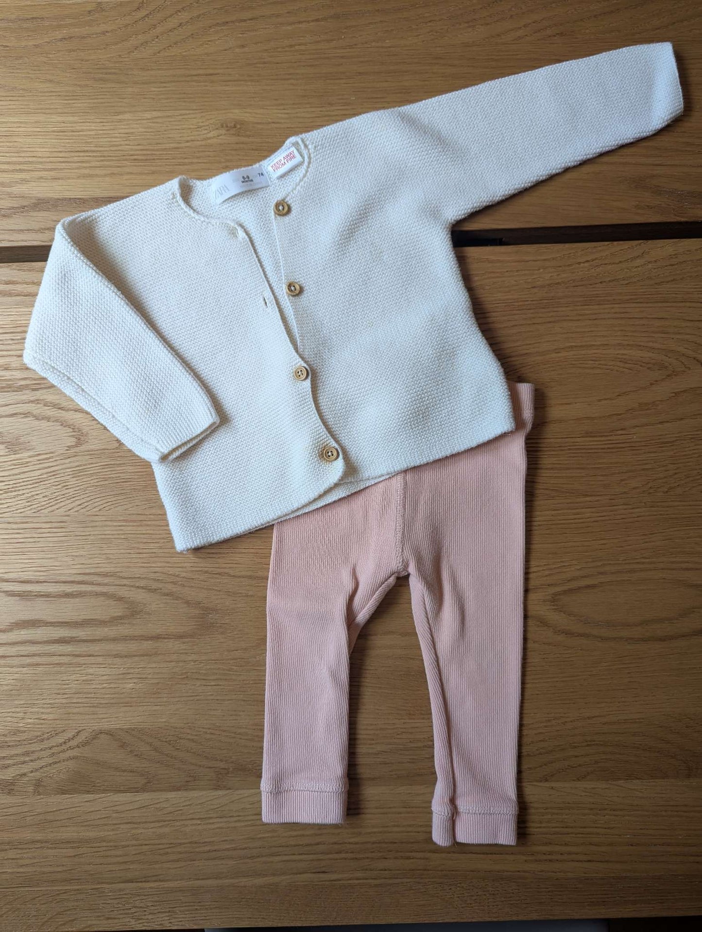 Cardigan and Pant Set, Kids 9 Month (6-9M)
