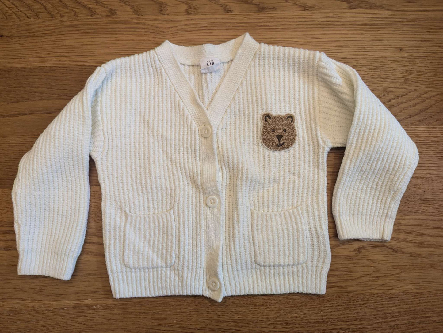 Baby Gap Bear Cardigan, Kids 24 Month (18-24M)