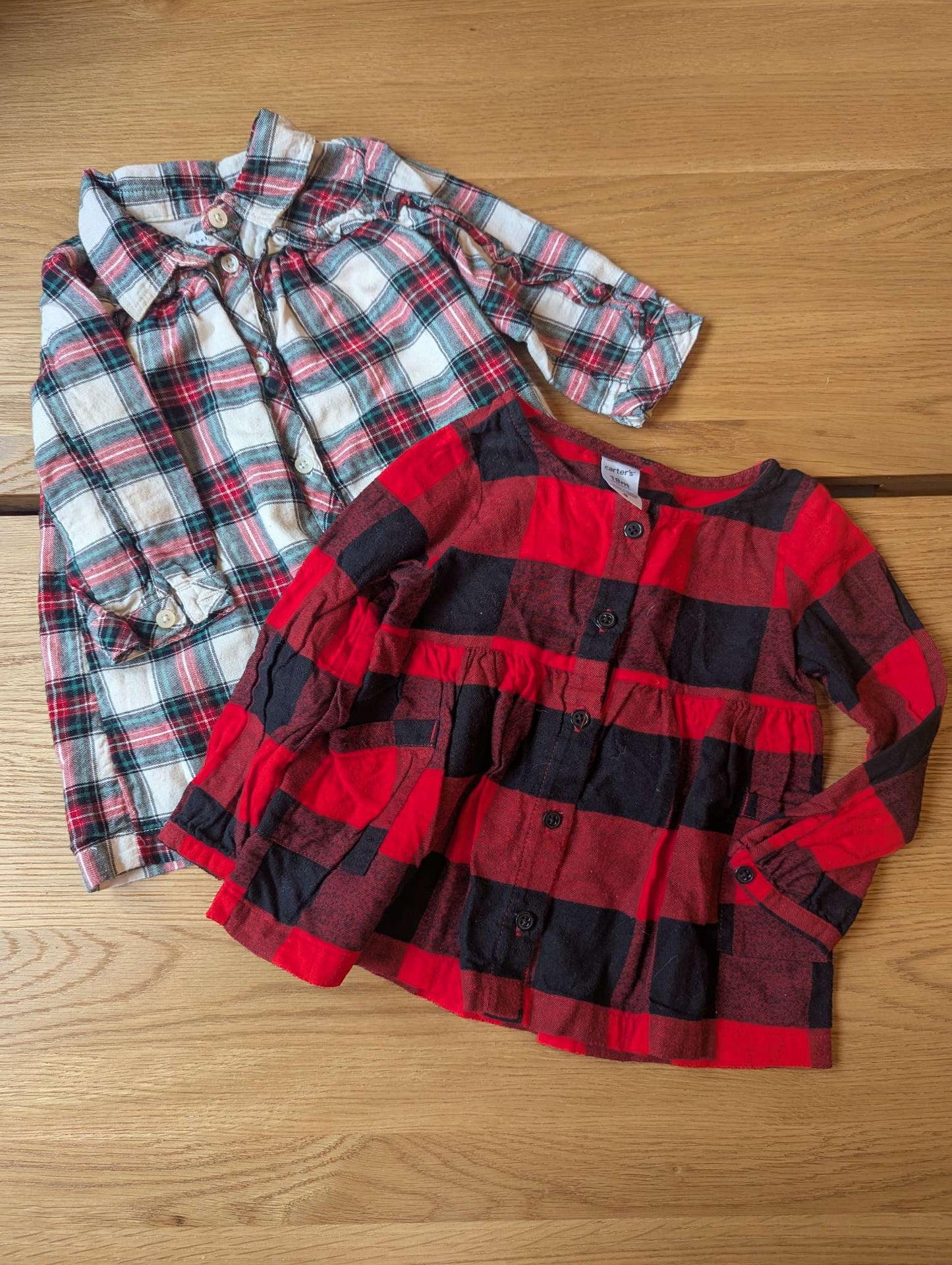 Plaid Dresses, Kids 18 Month (12-18M)