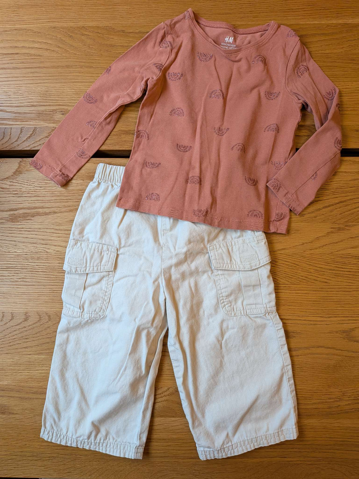 Cargo pants and shirt, Kids 24 Month (18-24M)