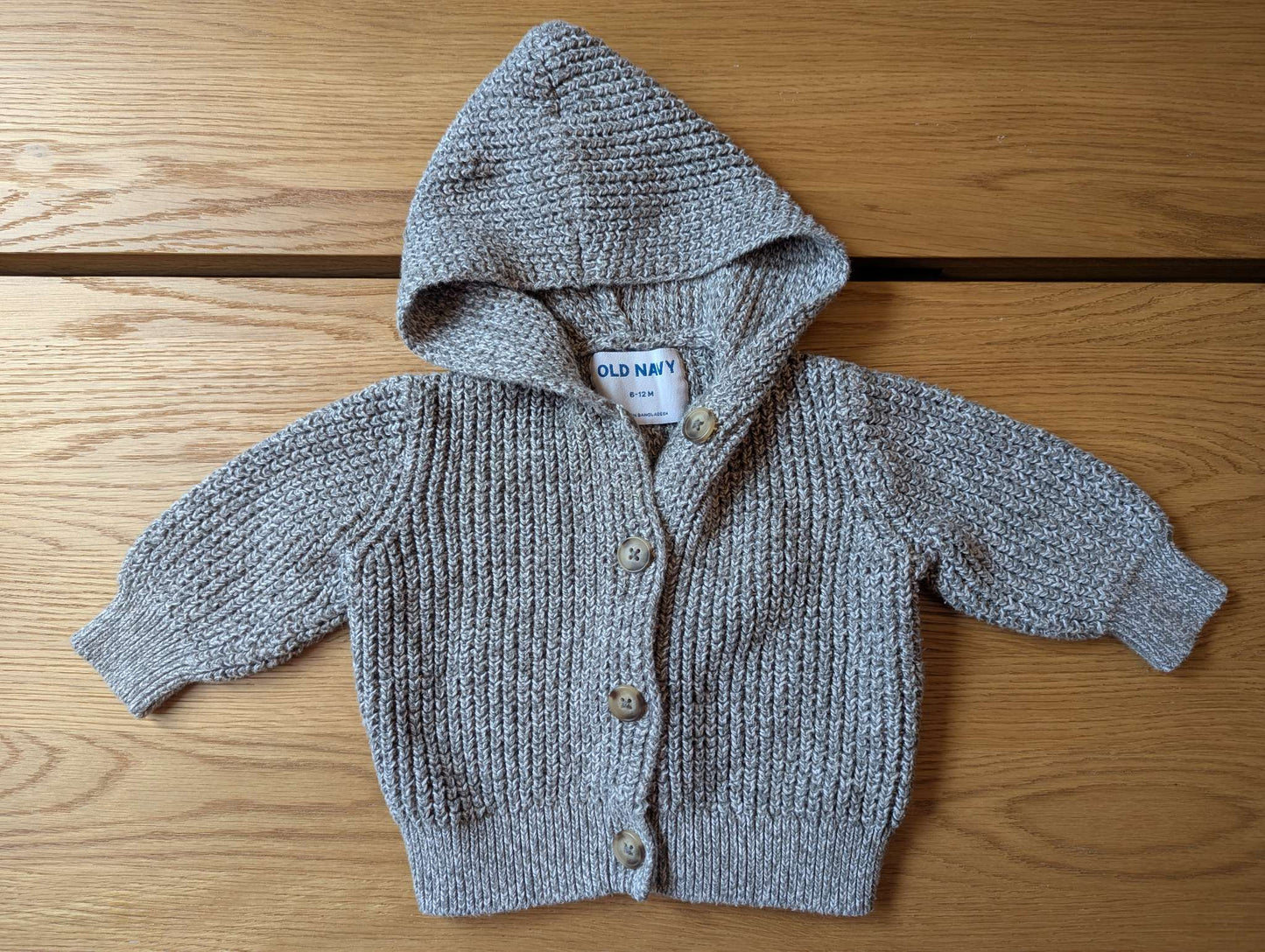 Button Sweater, Kids 12 Month (9-12M)