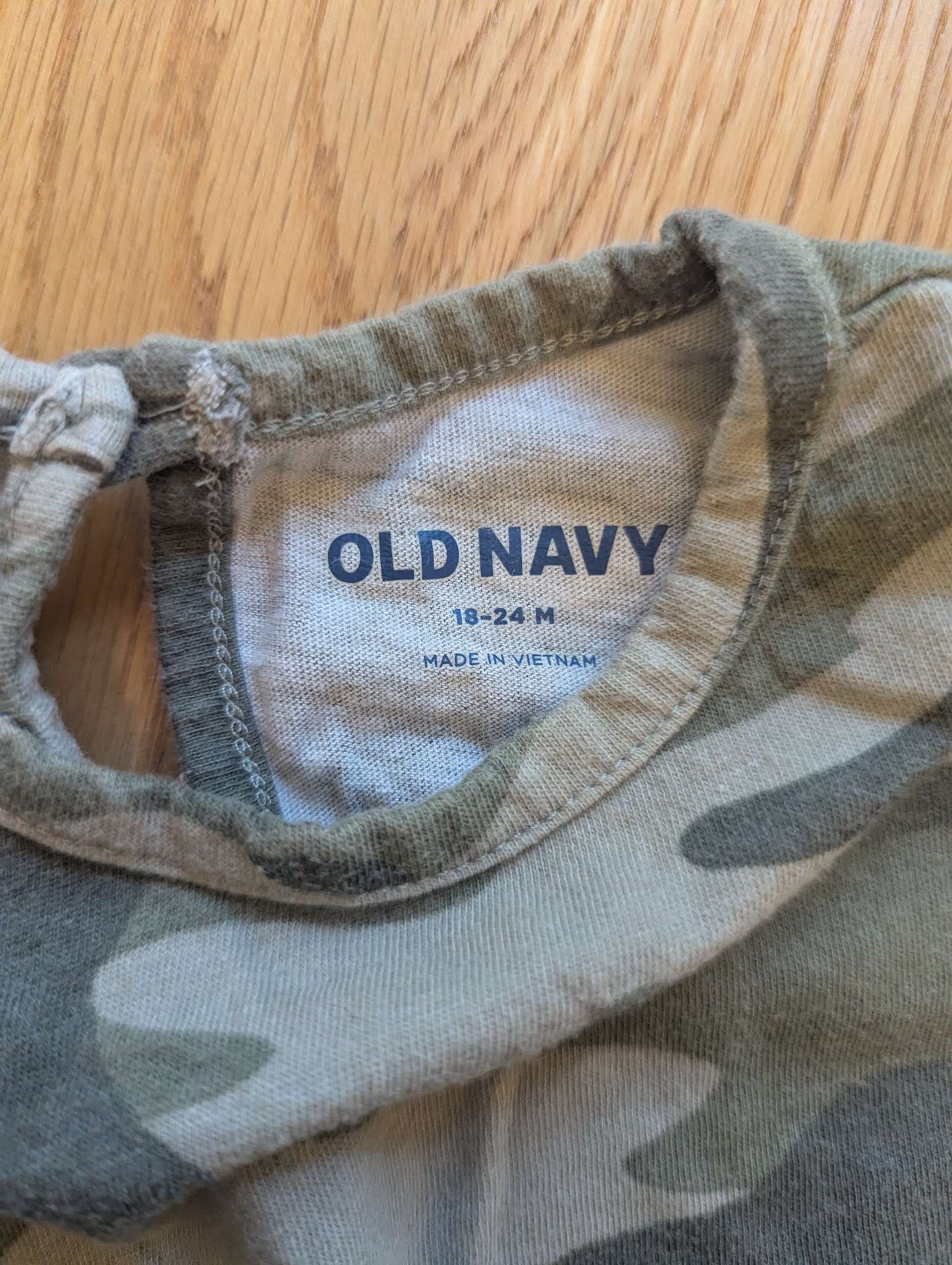 Camo Print Romper, Kids 24 Month (18-24M)