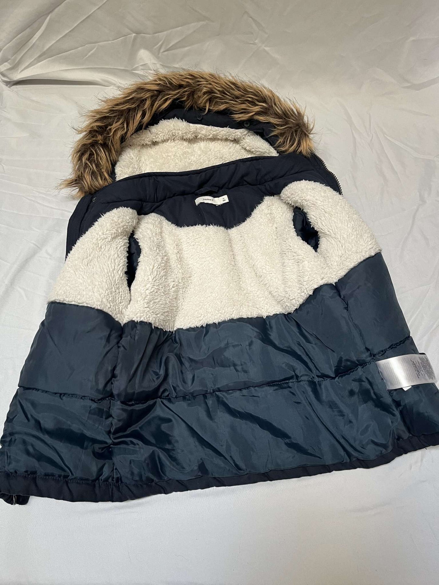 Name It Winter Jacket, Navy Blue, Size 4T, Retails $120, EUC, Kids 4/4T