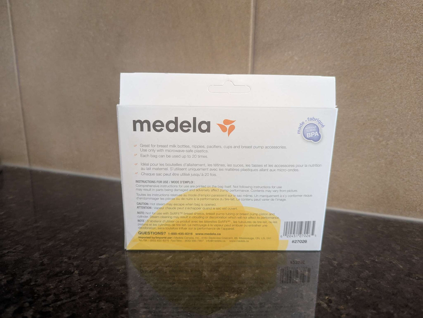 Medela Quick Clean Micro Steam Bags (5 bags in box)