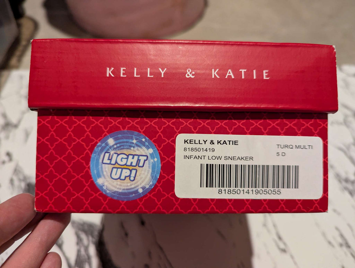 light up infant sneakers size 5, NWT, Shoes 5 (Walkers:12-24 mth)