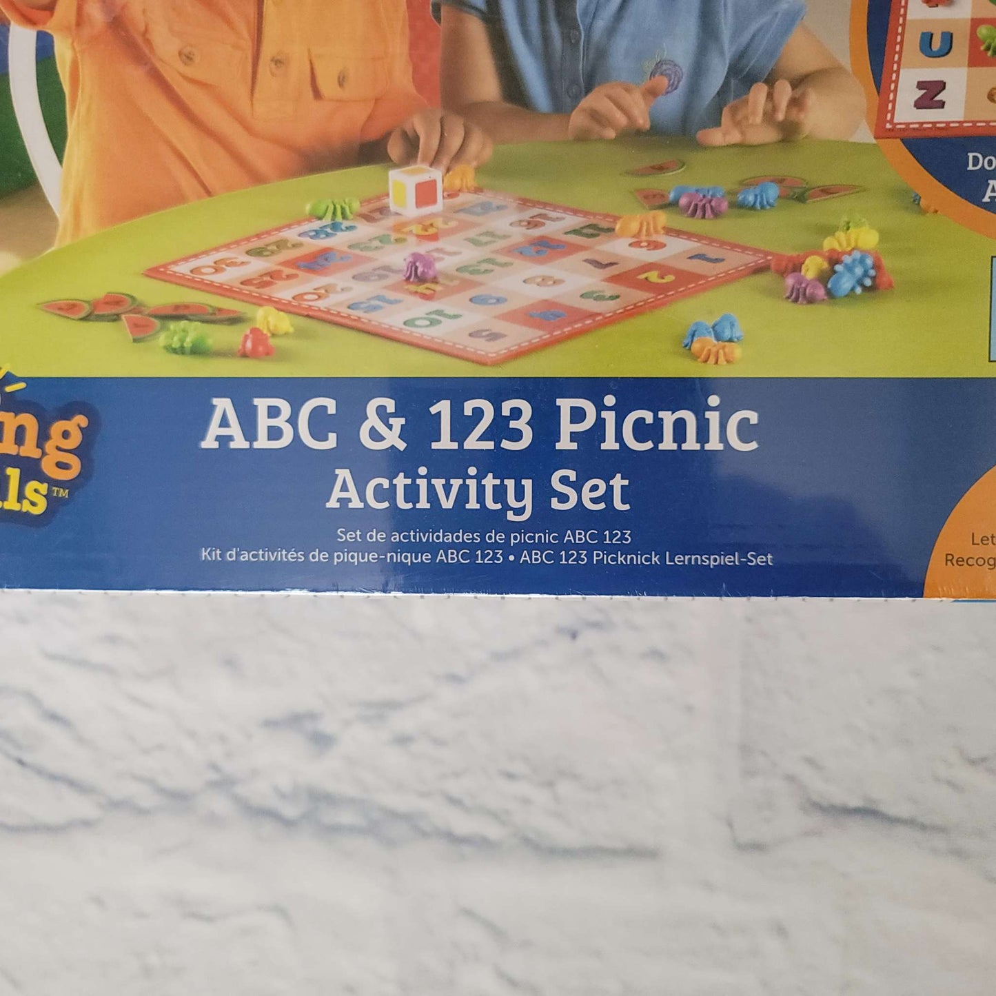 Learning Resources Abc & 123 Picnic Activity Set, NEW