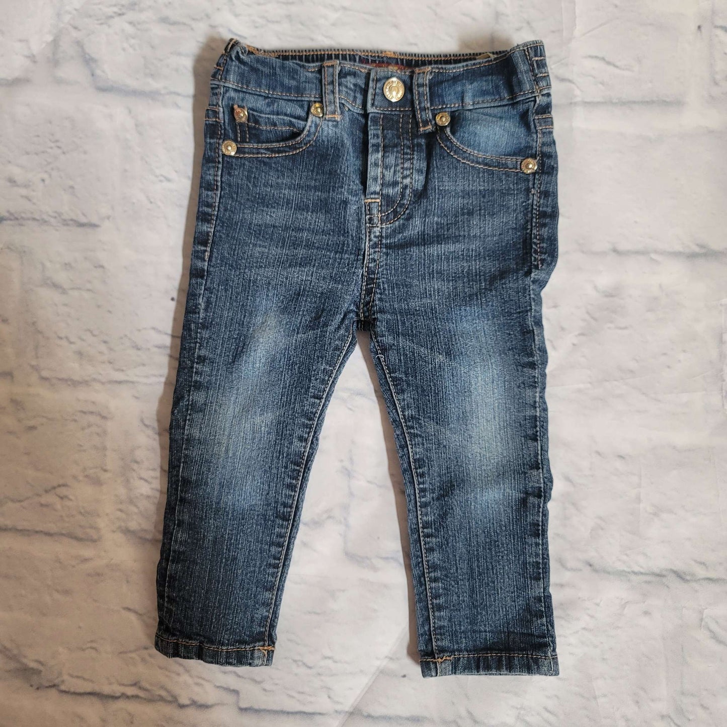 7 For All Mankind SkinnyJeans Bundle, Blue, VGUC, 12 Months, Kids 12 Month (9-12M)