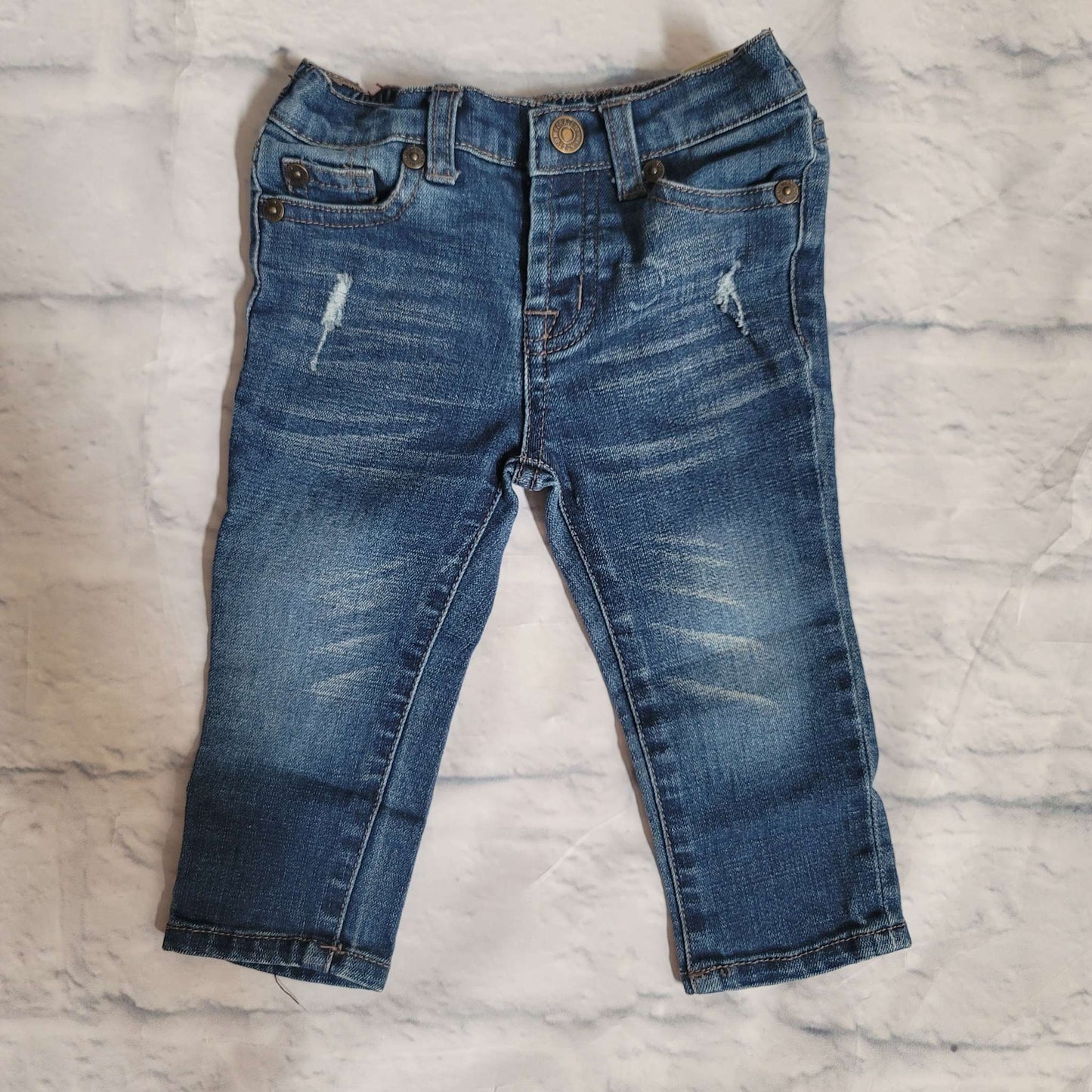 7 For All Mankind SkinnyJeans Bundle, Blue, VGUC, 12 Months, Kids 12 Month (9-12M)