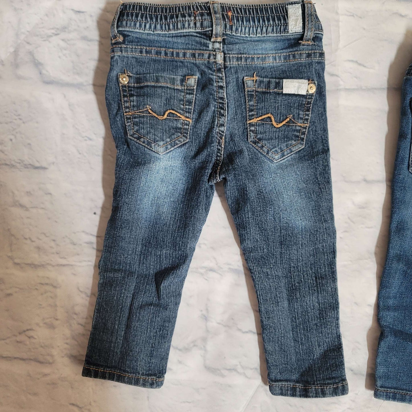 7 For All Mankind SkinnyJeans Bundle, Blue, VGUC, 12 Months, Kids 12 Month (9-12M)