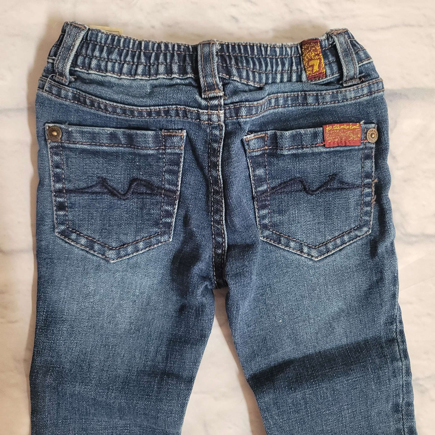 7 For All Mankind SkinnyJeans Bundle, Blue, VGUC, 12 Months, Kids 12 Month (9-12M)