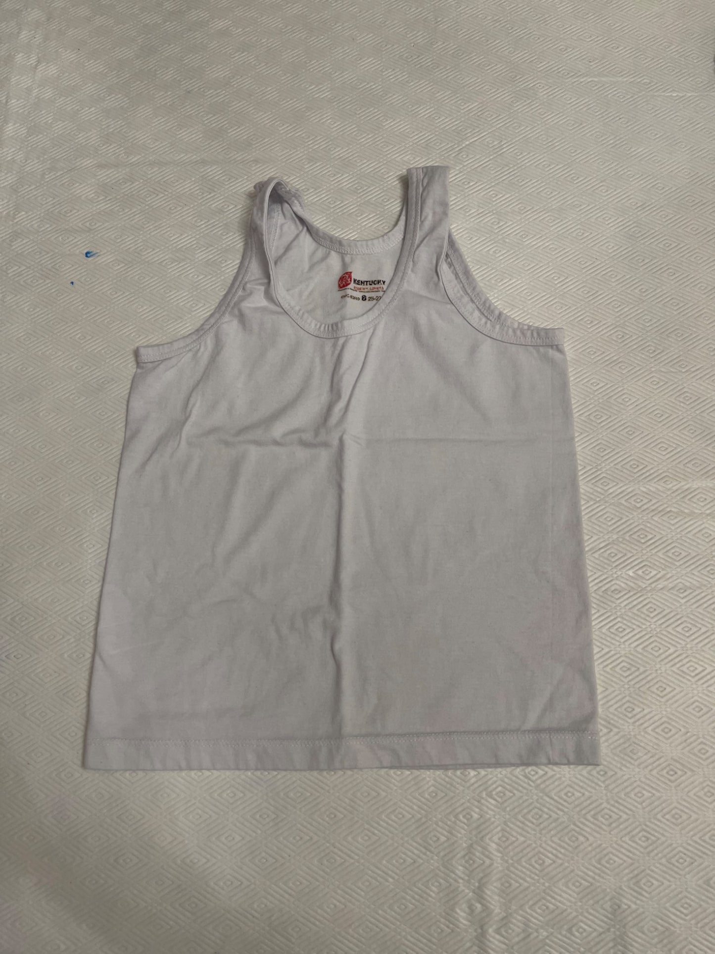 4 - White Tank Tops for Layering, Kids 3T