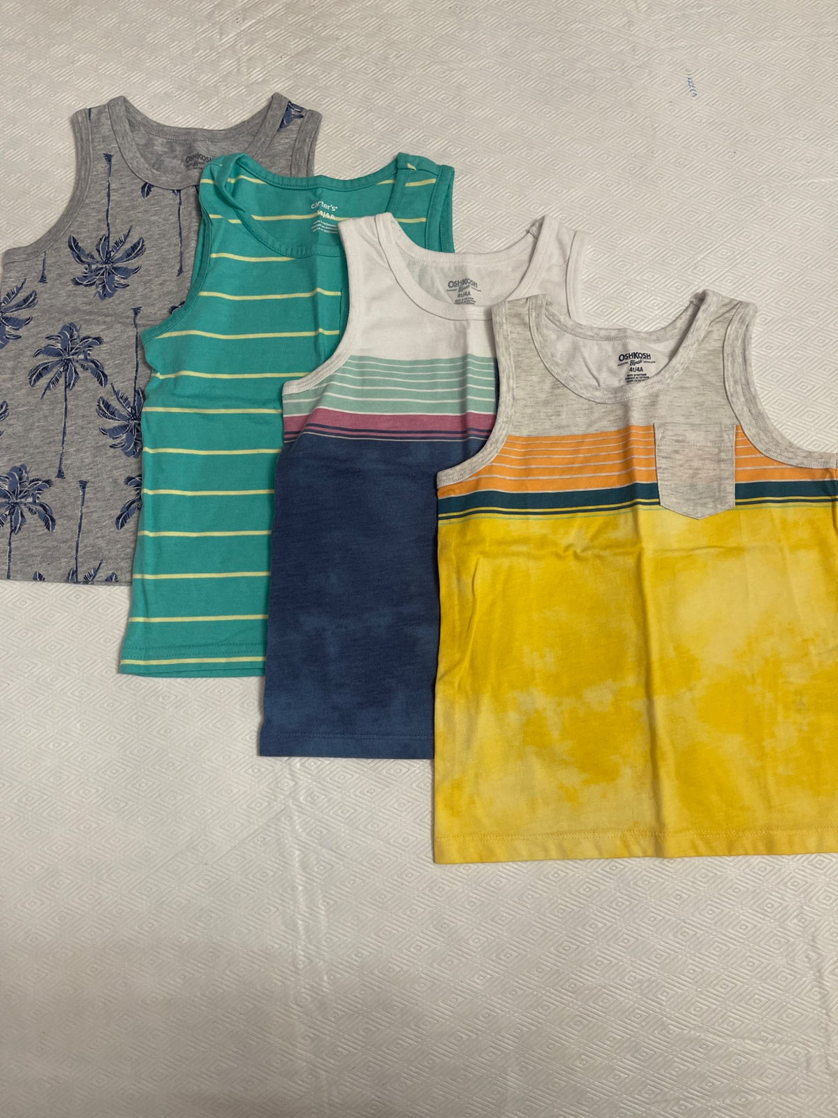 Coloured Tanks, Kids 4/4T