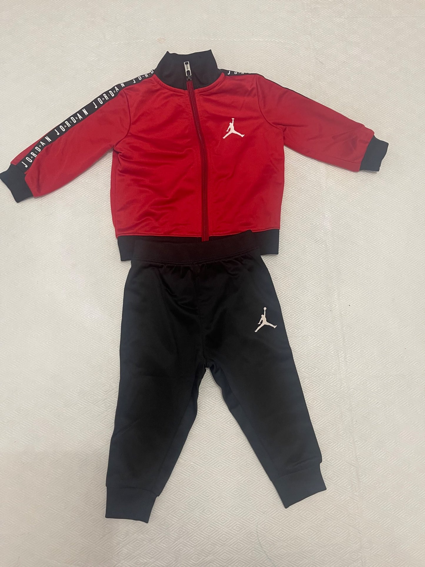 12 Month Nike Jordan Zip Up Sets, Kids 18 Month (12-18M)